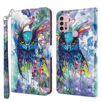 For Motorola Moto G30 / G20 / G10 / Watercolor Owl