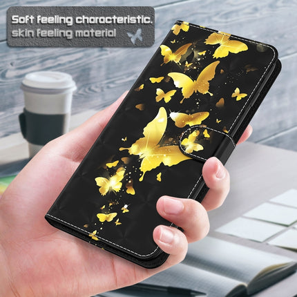 3D Painting Pattern TPU + PU Leather Phone Case, For Motorola Moto G31 / G41, For Motorola Moto G50