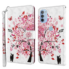 For Motorola Moto G31 / G41 / Cat Under The Tree