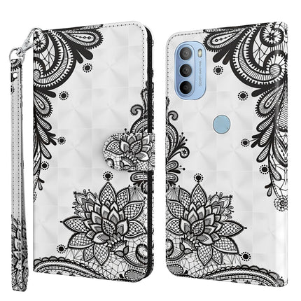 3D Painting Pattern TPU + PU Leather Phone Case, For Motorola Moto G31 / G41, For Motorola Moto G50