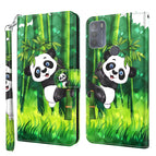 For Motorola Moto G50 / Panda Climbing Bamboo