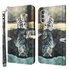 For Motorola Moto G51 5G / Cat Tiger