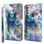 For Motorola Moto G51 5G / Watercolor Owl