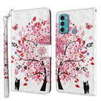 For Motorola Moto G60 / Cat Under The Tree