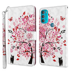 For Motorola Moto G71 5G / Cat Under The Tree