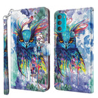 For Motorola Moto G71 5G / Watercolor Owl