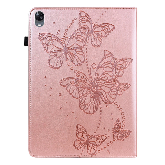 Embossed Butterfly Pattern Leather Tablet Case, For OPPO Pad 11 inch 2022, For Realme Pad 10.4 inch, For Samsung Galaxy Tab A8 10.5 2021, For Samsung Galaxy Tab S8