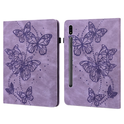 Embossed Butterfly Pattern Leather Tablet Case, For OPPO Pad 11 inch 2022, For Realme Pad 10.4 inch, For Samsung Galaxy Tab A8 10.5 2021, For Samsung Galaxy Tab S8