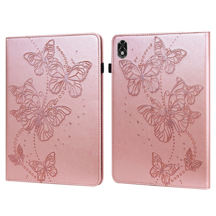 Embossed Butterfly Pattern Leather Tablet Case, For Lenovo Legion Y700, For Lenovo Tab K10, For Lenovo Tab P11 Plus