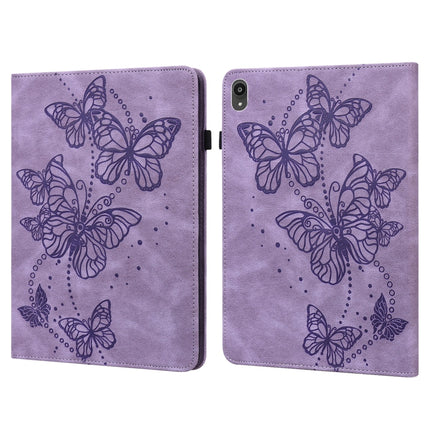 Embossed Butterfly Pattern Leather Tablet Case, For Lenovo Legion Y700, For Lenovo Tab K10, For Lenovo Tab P11 Plus