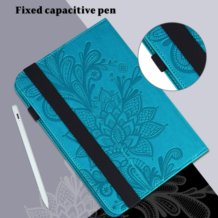 Lace Flower Embossing Pattern Leather Tablet Case, For Lenovo Tab P11 Plus, For Samsung Galaxy Tab A8 10.5 2021, For Samsung Galaxy Tab S8