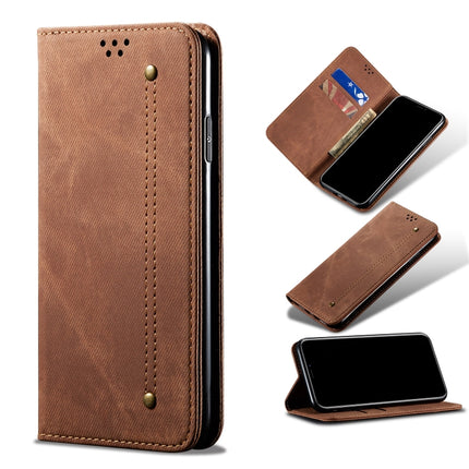 Denim Texture Casual Style Leather Phone Case, For Xiaomi Redmi 10A / 9C