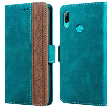 Stitching Side-Magnetic RFID Leather Phone Case, For Huawei P smart 2019, For Huawei P smart 2021, For Huawei P30 Lite, For Huawei Y6 2019, For Huawei Y7 2019, For Honor 50