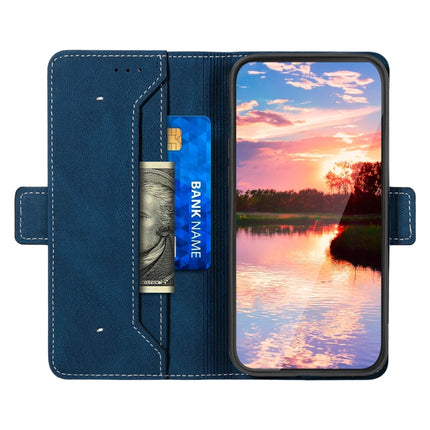 Stitching Side-Magnetic RFID Leather Phone Case, For Google Pixel 6, For Sony Xperia 10 III, For Huawei P smart Z