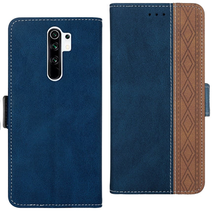 Stitching Side-Magnetic RFID Leather Phone Case, For Xiaomi Redmi 9, For Xiaomi Redmi 9A, For Xiaomi Redmi 9C, For Xiaomi Redmi 9T, For Xiaomi Redmi Note 9 Pro 4G / 9S, For Xiaomi Redmi Note 9 / 10X