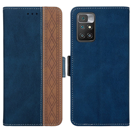 Stitching Side-Magnetic RFID Leather Phone Case, For Xiaomi Redmi 10 4G, For Xiaomi Redmi Note 11 Pro, For Xiaomi Mi 11 Lite, For Xiaomi Mi 11T, For Xiaomi Poco X3, For Xiaomi 12