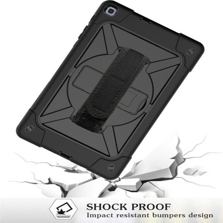 Estuche combinado de silicona y PC con soporte en color de contraste para Galaxy Tab A 8.0 (2019) T290, Galaxy Tab A 10.1 (2019) T510 y iPad 9.7