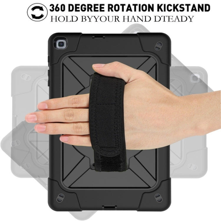 Estuche combinado de silicona y PC con soporte en color de contraste para Galaxy Tab A 8.0 (2019) T290, Galaxy Tab A 10.1 (2019) T510 y iPad 9.7