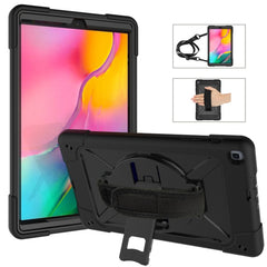 Kontrastfarbene Kombination aus Silikon und PC mit Halterung, für Galaxy Tab A 8.0 (2019) T290, für Galaxy Tab A 10.1 (2019) T510, für iPad 9.7