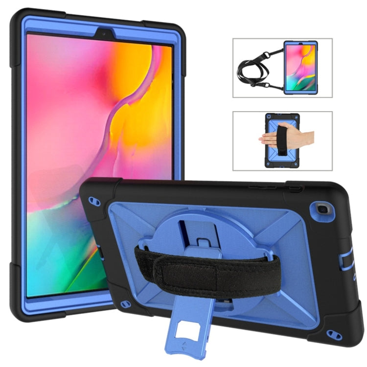 Estuche combinado de silicona y PC con soporte en color de contraste para Galaxy Tab A 8.0 (2019) T290, Galaxy Tab A 10.1 (2019) T510 y iPad 9.7