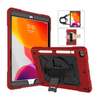For iPad 10.2 / Red + Black
