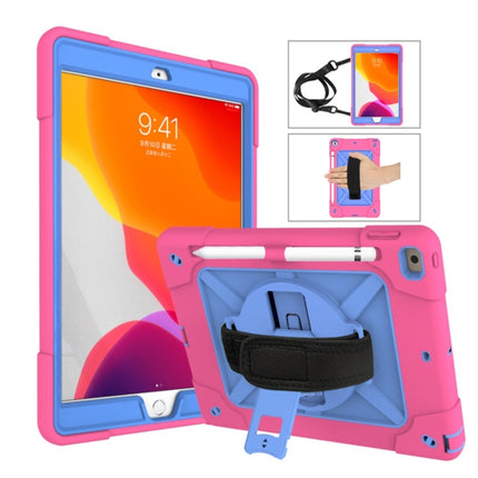 Estuche combinado de silicona y PC en color de contraste con soporte para iPad 10.2 y iPad Mini 5/4