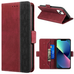 Stitching Magnetic RFID Leather Case, For iPhone 13 mini, For iPhone 13, For iPhone 13 Pro, For iPhone 13 Pro Max, For iPhone 12 mini, For iPhone 12 / 12 Pro