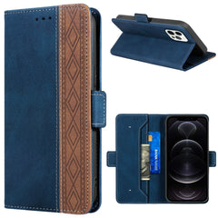 Stitching Magnetic RFID Leather Case, For iPhone 13 mini, For iPhone 13, For iPhone 13 Pro, For iPhone 13 Pro Max, For iPhone 12 mini, For iPhone 12 / 12 Pro