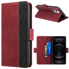Stitching Magnetic RFID Leather Case, For iPhone 13 mini, For iPhone 13, For iPhone 13 Pro, For iPhone 13 Pro Max, For iPhone 12 mini, For iPhone 12 / 12 Pro