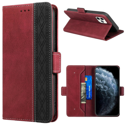 Stitching Magnetic RFID Leather Case, For iPhone 12 Pro Max, For iPhone 11, For iPhone 11 Pro, For iPhone 11 Pro Max, For iPhone X / XS, For iPhone XR