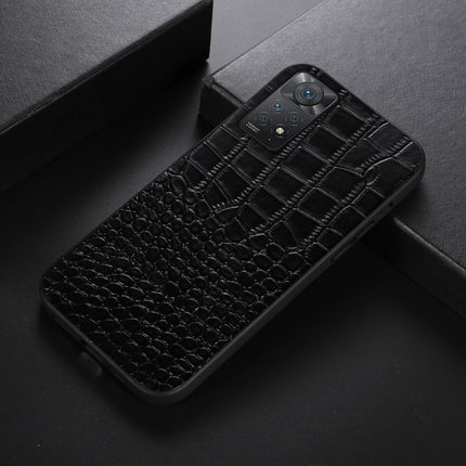 Crocodile Top Layer Cowhide Leather Case, For Xiaomi Redmi Note 11 Pro Global, For Samsung Galaxy A23 4G, For Samsung Galaxy A33 5G, For Samsung Galaxy A53 5G, For Samsung Galaxy A73 5G