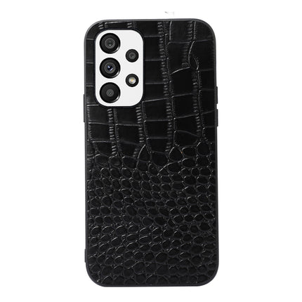 Crocodile Top Layer Cowhide Leather Case, For Xiaomi Redmi Note 11 Pro Global, For Samsung Galaxy A23 4G, For Samsung Galaxy A33 5G, For Samsung Galaxy A53 5G, For Samsung Galaxy A73 5G