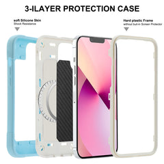 Bunte magnetische Magsafe-Telefonhülle, für iPhone 13, für iPhone 13 Pro, für iPhone 13 Pro Max, für iPhone 12 / 12 Pro, für iPhone 12 Pro Max