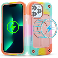 Colorful Magsafe Magnetic Phone Case, For iPhone 13, For iPhone 13 Pro, For iPhone 13 Pro Max, For iPhone 12 / 12 Pro, For iPhone 12 Pro Max