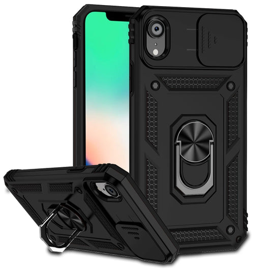 Sliding Camshield Holder Phone Case, For iPhone XR, For iPhone XS / X, For iPhone XS Max, For iPhone 12 mini