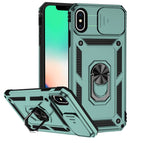 Für iPhone XS / X / Dunkelgrün