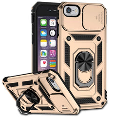 Sliding Camshield Holder Phone Case, For iPhone SE 2022 / SE 2020 / 8 / 7 / 6, For iPhone 8 Plus / 7 Plus / 6 Plus