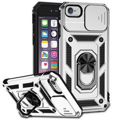 Sliding Camshield Holder Phone Case, For iPhone SE 2022 / SE 2020 / 8 / 7 / 6, For iPhone 8 Plus / 7 Plus / 6 Plus