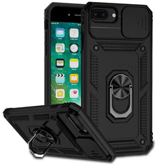 Sliding Camshield Holder Phone Case, For iPhone SE 2022 / SE 2020 / 8 / 7 / 6, For iPhone 8 Plus / 7 Plus / 6 Plus