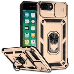 Sliding Camshield Holder Phone Case, For iPhone SE 2022 / SE 2020 / 8 / 7 / 6, For iPhone 8 Plus / 7 Plus / 6 Plus