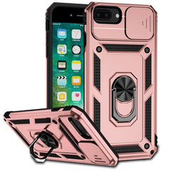 Sliding Camshield Holder Phone Case, For iPhone SE 2022 / SE 2020 / 8 / 7 / 6, For iPhone 8 Plus / 7 Plus / 6 Plus