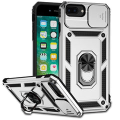 Sliding Camshield Holder Phone Case, For iPhone SE 2022 / SE 2020 / 8 / 7 / 6, For iPhone 8 Plus / 7 Plus / 6 Plus