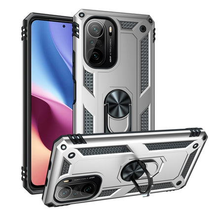Shockproof TPU + PC Phone Case with 360 Degree Rotating Holder, For Xiaomi Poco F3, For Xiaomi Redmi 10C, For Xiaomi Redmi Note 11 Pro