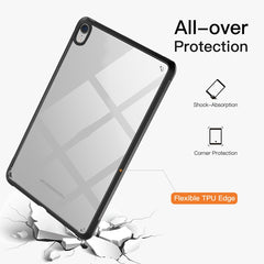 PC+TPU Transparent Shockproof Tablet Case, For iPad mini 2024 / mini 6, For iPad 9.7 inch 2017 / 2018, For iPad Air 2020 / 2022, For iPad Pro 11 inch 2021, For iPad Pro 11 inch 2020, For iPad Pro 11 inch 2018