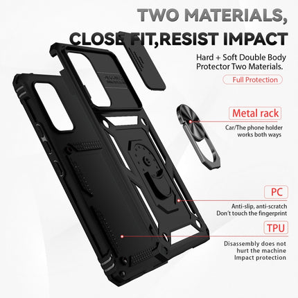 Sliding Camshield Holder Phone Case, For Samsung Galaxy A53 5G, For Samsung Galaxy A72 5G / 4G, For Samsung Galaxy A73 5G