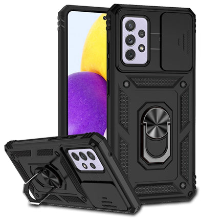 Sliding Camshield Holder Phone Case, For Samsung Galaxy A53 5G, For Samsung Galaxy A72 5G / 4G, For Samsung Galaxy A73 5G