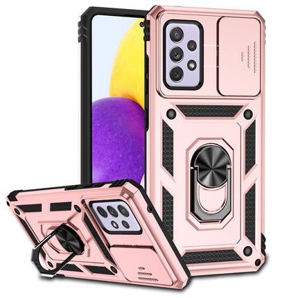 Sliding Camshield Holder Phone Case, For Samsung Galaxy A53 5G, For Samsung Galaxy A72 5G / 4G, For Samsung Galaxy A73 5G