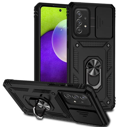 Sliding Camshield Holder Phone Case, For Samsung Galaxy A53 5G, For Samsung Galaxy A72 5G / 4G, For Samsung Galaxy A73 5G