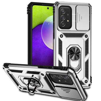 Sliding Camshield Holder Phone Case, For Samsung Galaxy A53 5G, For Samsung Galaxy A72 5G / 4G, For Samsung Galaxy A73 5G
