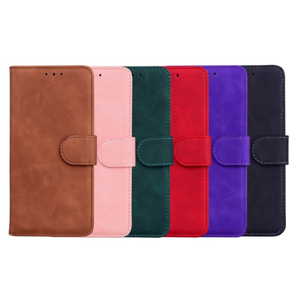 Skin Feel Pure Color Flip Leather Phone Case, For Huawei P50 Pro, For Huawei nova 5T / Honor 20